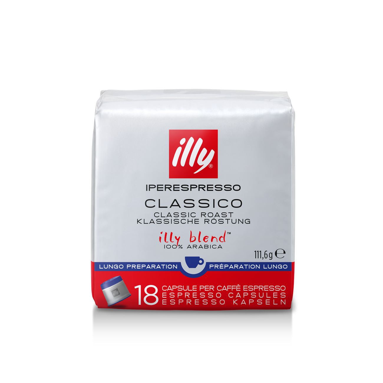 IPER ILLY CUBE LUNGO 18 ΚΑΨΟΥΛΕΣ