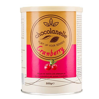 ΣΟΚΟΛΑΤΑ CHOCOLANEL ΛΕΥΚΗ ΚΡΑΝΜΠΕΡΙ 500GR