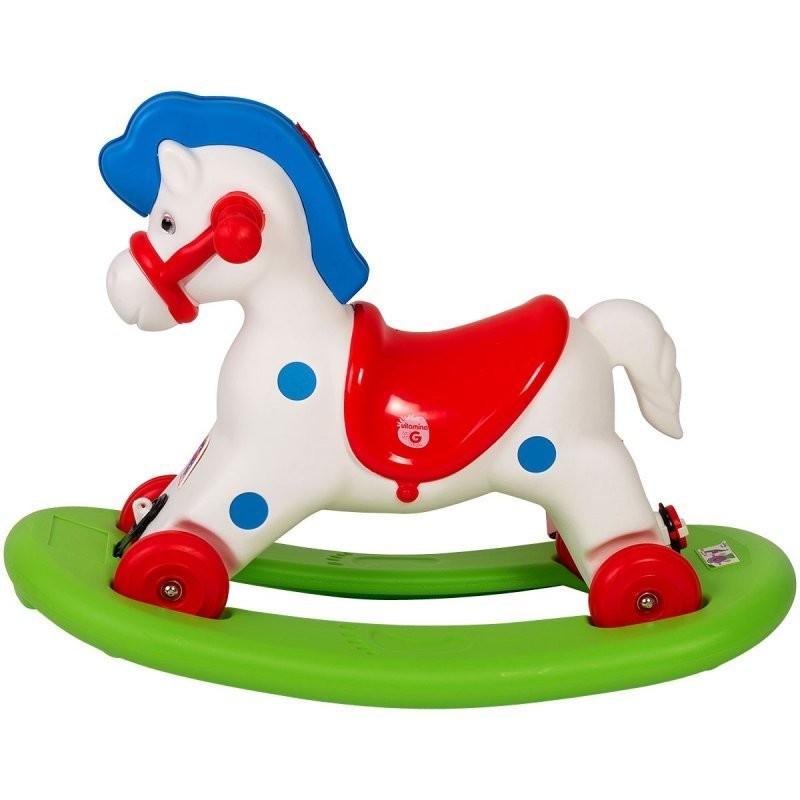 Κουνιστό Αλογάκι Περπατούρα 2 IN 1 B/O ROCKING HORSE AND RIDE-ON