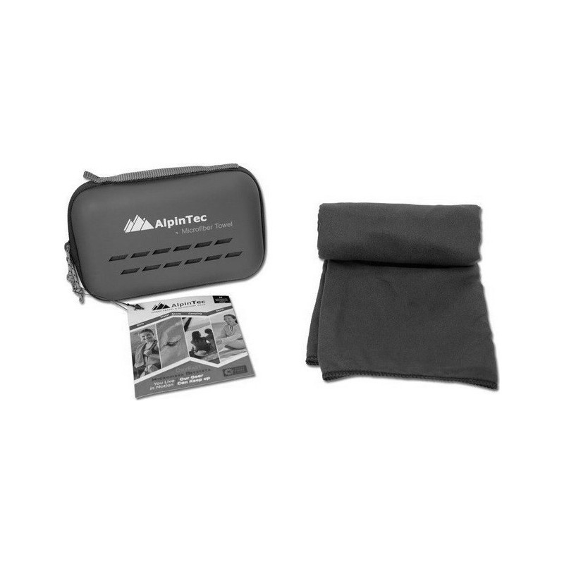 Πετσέτα Microfiber Dryfast Black XL 75X150, Alpin Tec