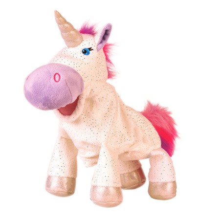 Γαντόκουκλα Μαριονέτα Μονόκερος Hand Puppet Unicorn, Fiesta