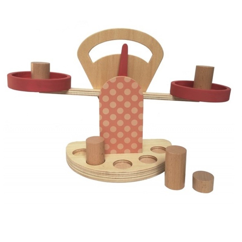 Ξύλινη Ζυγαριά Wooden Scales, Egmont Toys