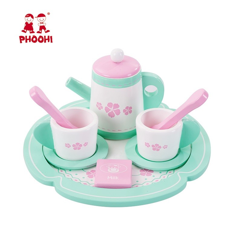 Σερβίτσιο Τσαγιού Δίσκος Green Coffee Set, Phoohi