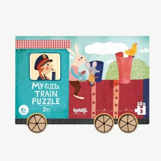 Παζλ Αριθμούς ως το 10 My Little Train Puzzle, londji