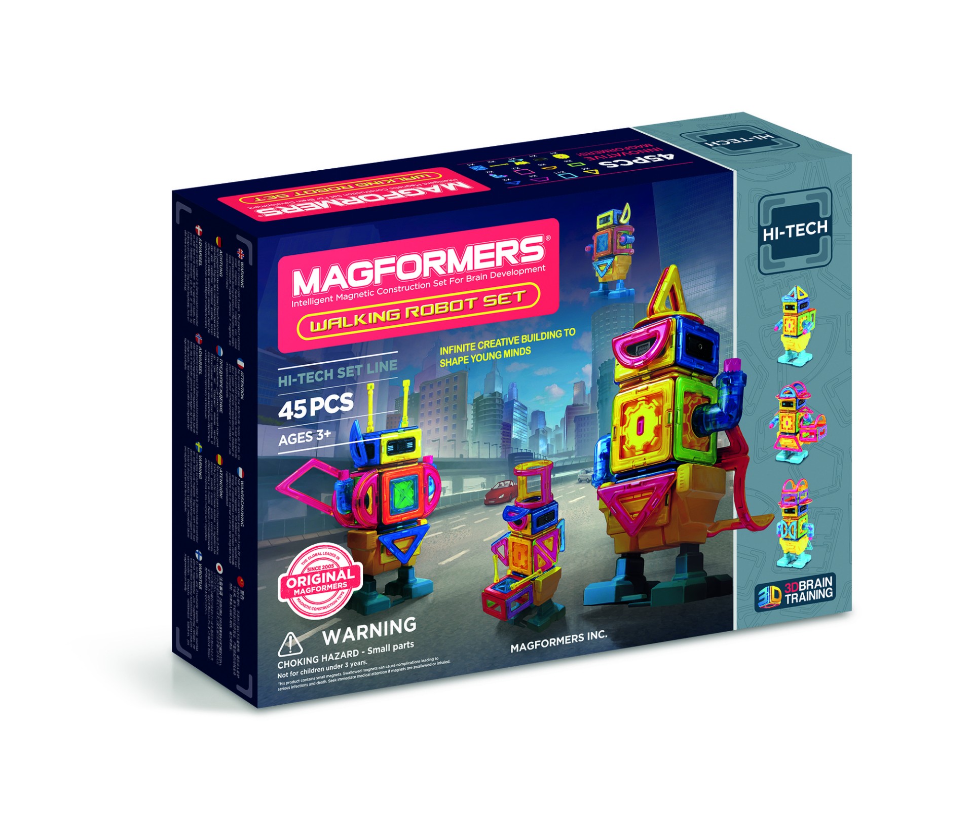 Magformers Hi Tech Walking Robot Ρομπότ που Περπατάει