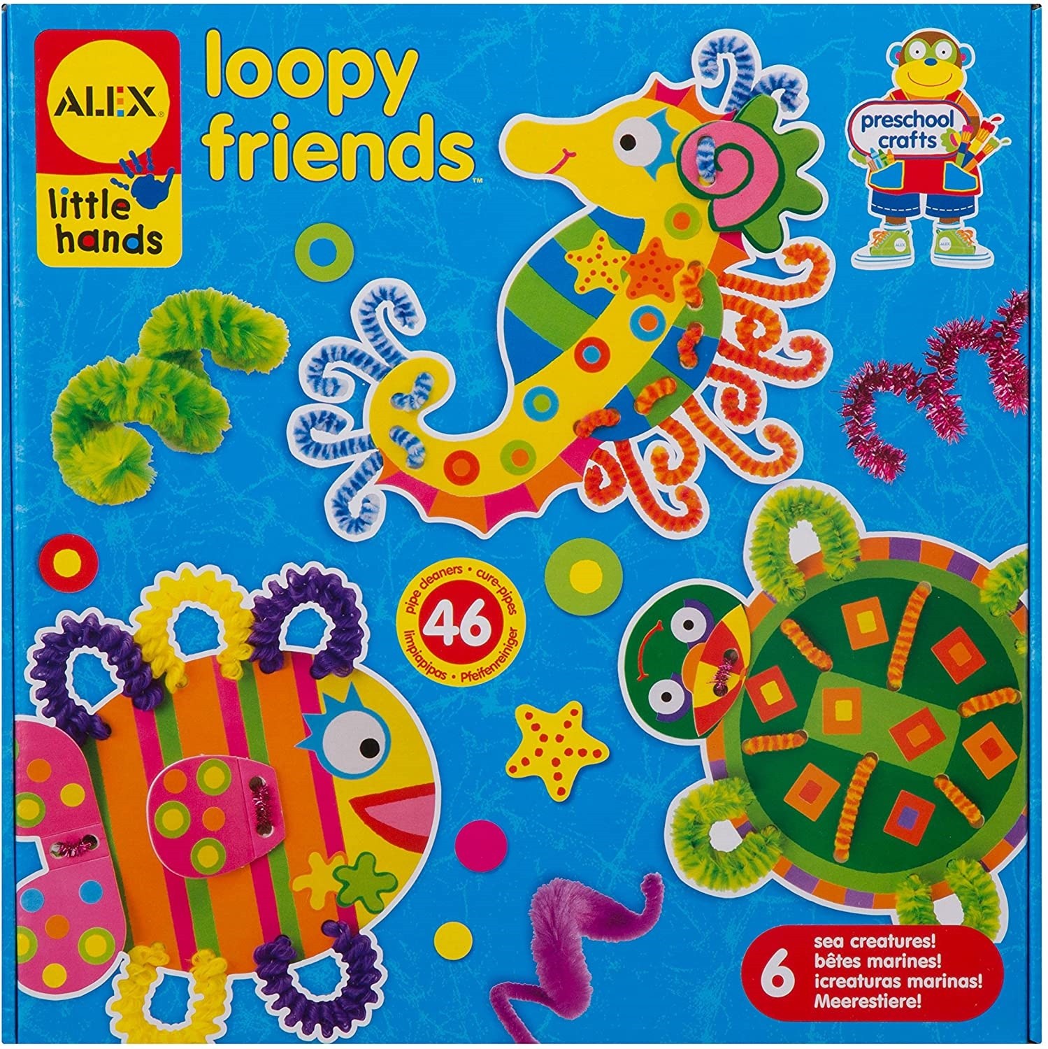 Κατασκευή Ζώα Θάλασσας Loopy Friends, Alex Toys