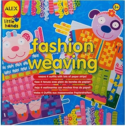 Κατασκευή Ντύνω τα Ζωάκια Fashion Weaving, Alex Toys