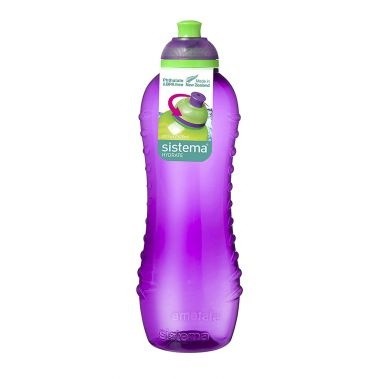 Μπουκάλι Νερού Μοβ Με Στόμιο Twist n Sip 620ml, Sistema