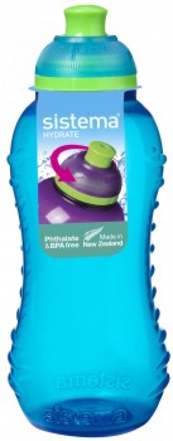 Μπουκάλι Μπλε Twist n Sip Squeeze 330ml, Sistema