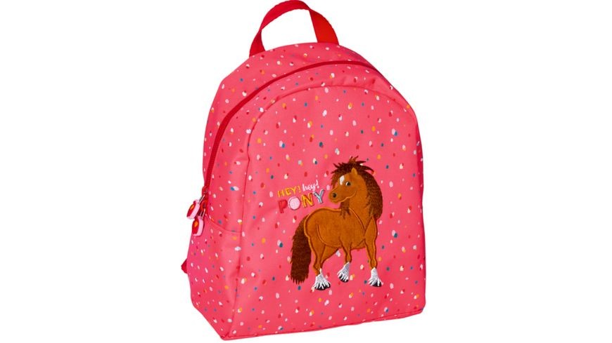 Τσάντα Πλάτης Νηπίου Ροζ Πόνυ Backpack Hey Pony, Die Spiegelburg