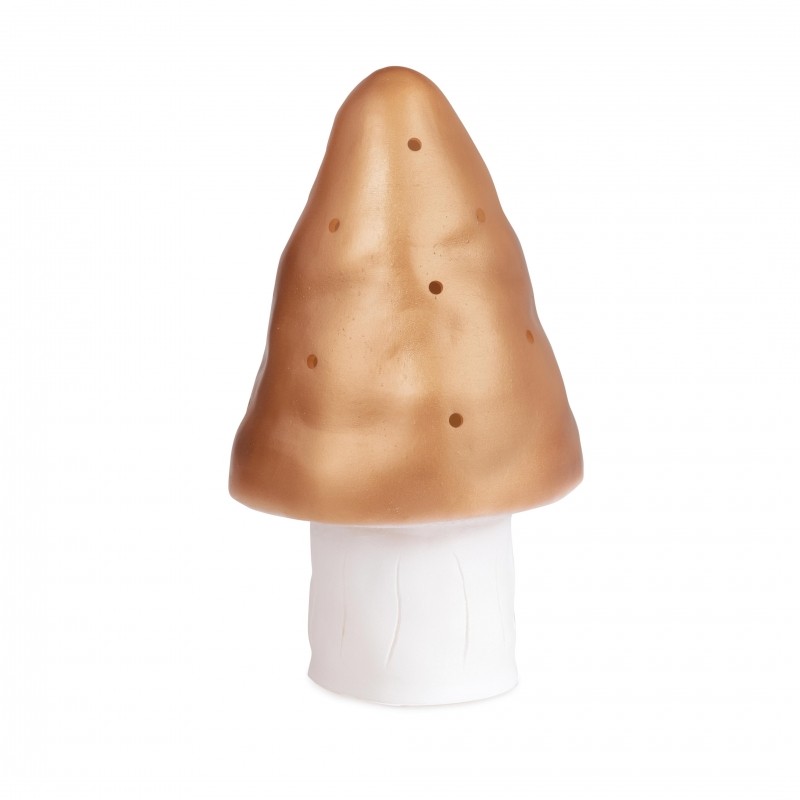 Λάμπα Κομοδίνου Μανιτάρι Χρυσό Gold Mushroom Small Lamp, Egmont Toys