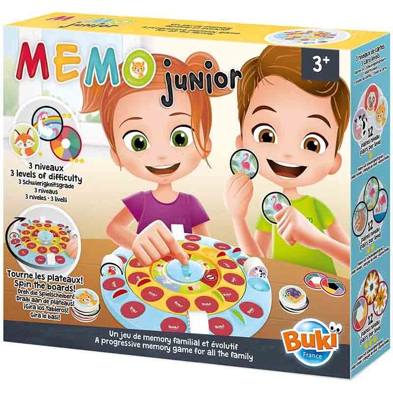 Επιτραπέζιο Παιχνίδι Memo Junior, Buki France
