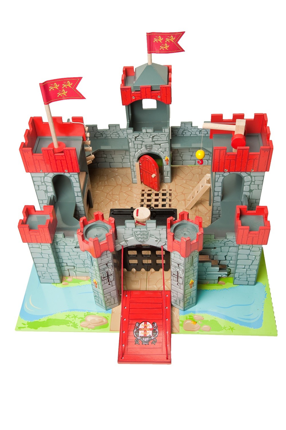 Κάστρο Ιπποτών Κόκκινο Μεγάλο Lion Heart Castle, Le Toy Van