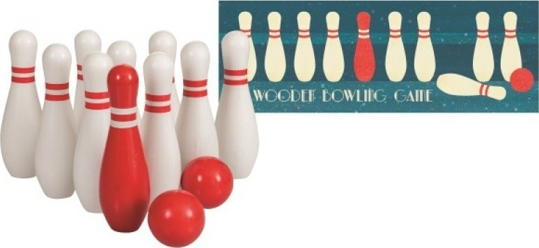 Ξύλινο Παιχνίδι Μπόουλινγκ Bowling, Egmont Toys