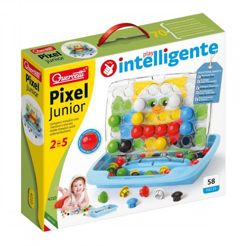 Κατασκευή Καρφάκια Pixel Junior, Quercetti