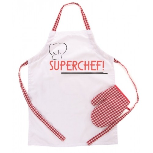 Παιδική Ποδιά και Γάντι Super chef, Egmont Toys