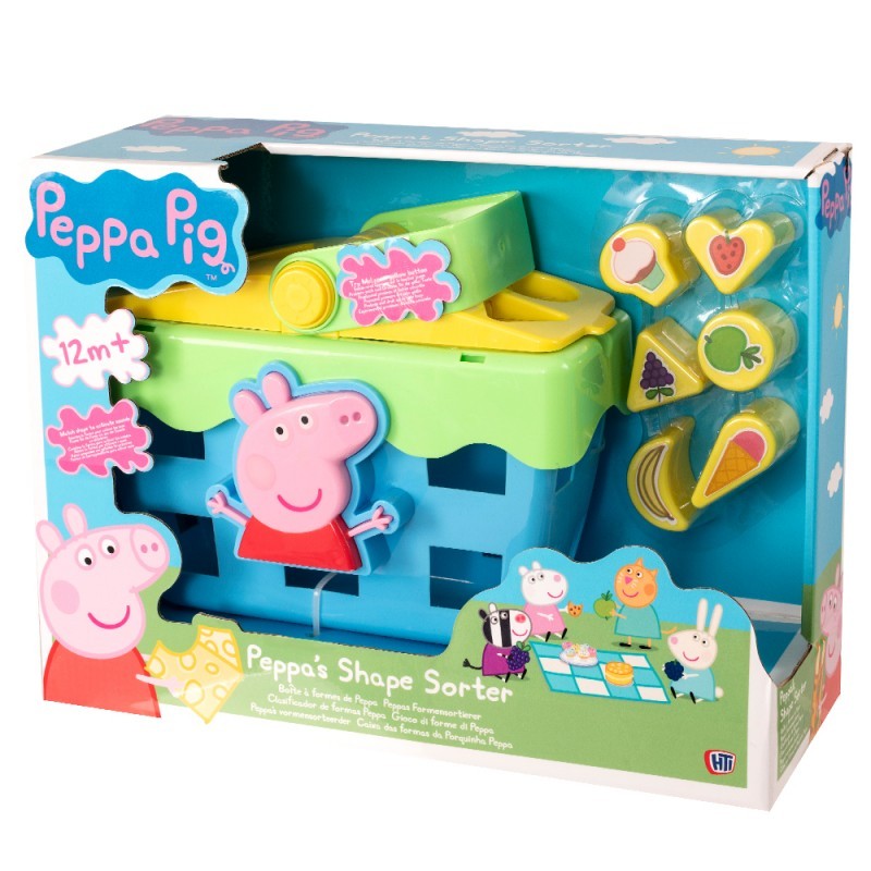 Ταξινόμηση Σχημάτων Peppa Pig Shape Sorter Picnic, Real Fun