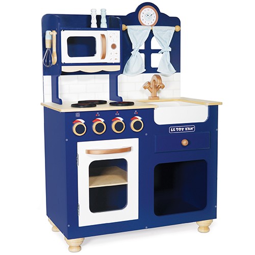 Ξύλινη Μπλε Κουζίνα Oxford Kitchen, Le Toy Van