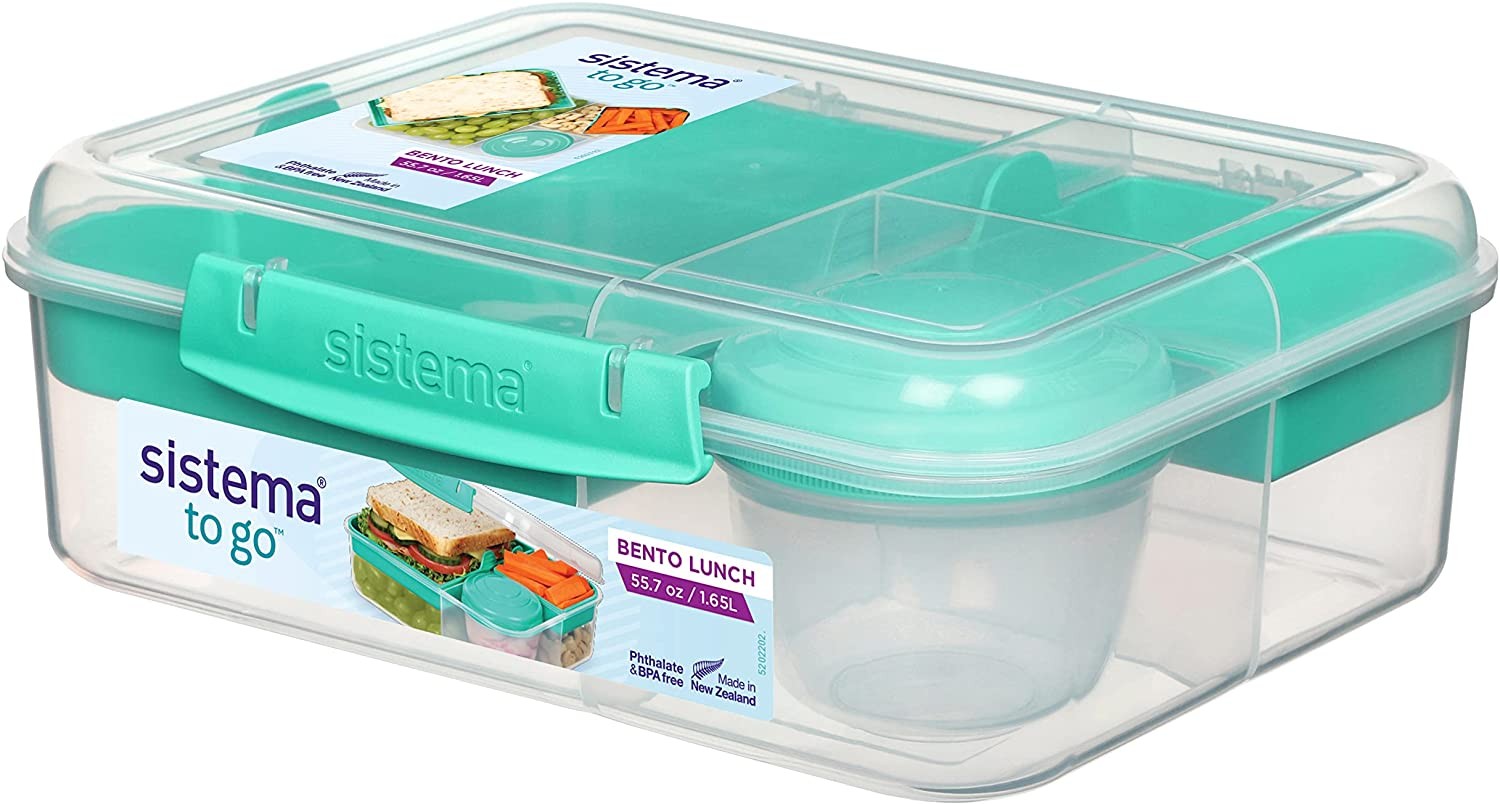 Δοχείο Φαγητού Μέντα Bento Lunch To Go 1.65lt, Sistema