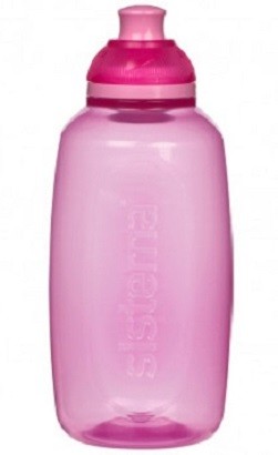 Παγούρι Νερού Ροζ Με Στόμιο Twist n Sip Itsy 380ml, Sistema