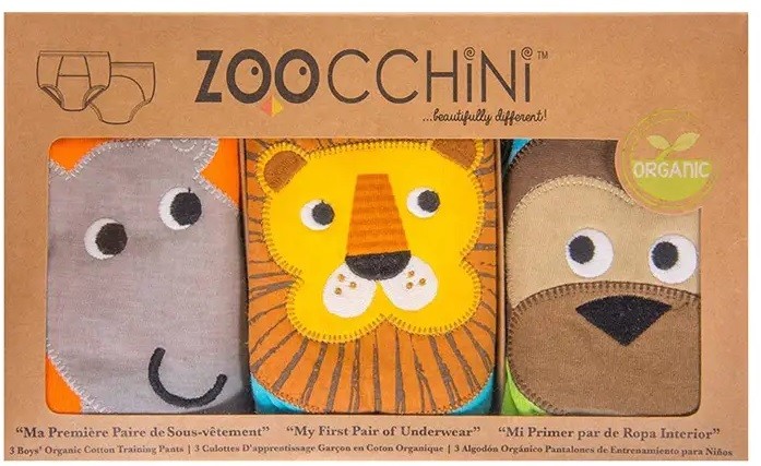 Εκπαιδευτικά Βρακάκια Boys Safari, Zoocchini