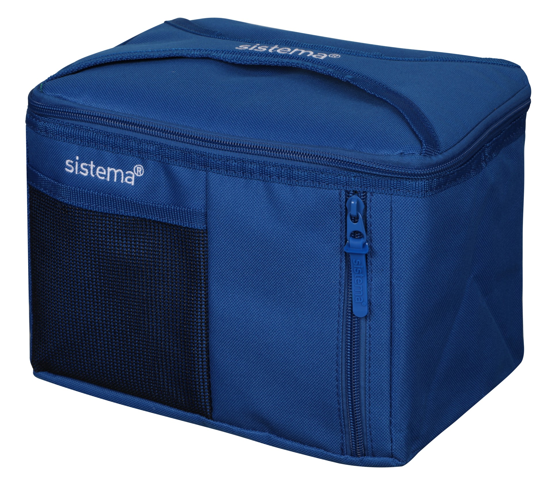 Τσάντα Γεύματος Μπλε Mega Fold Up Cooler Lunch Bag 5.5 lt, Sistema