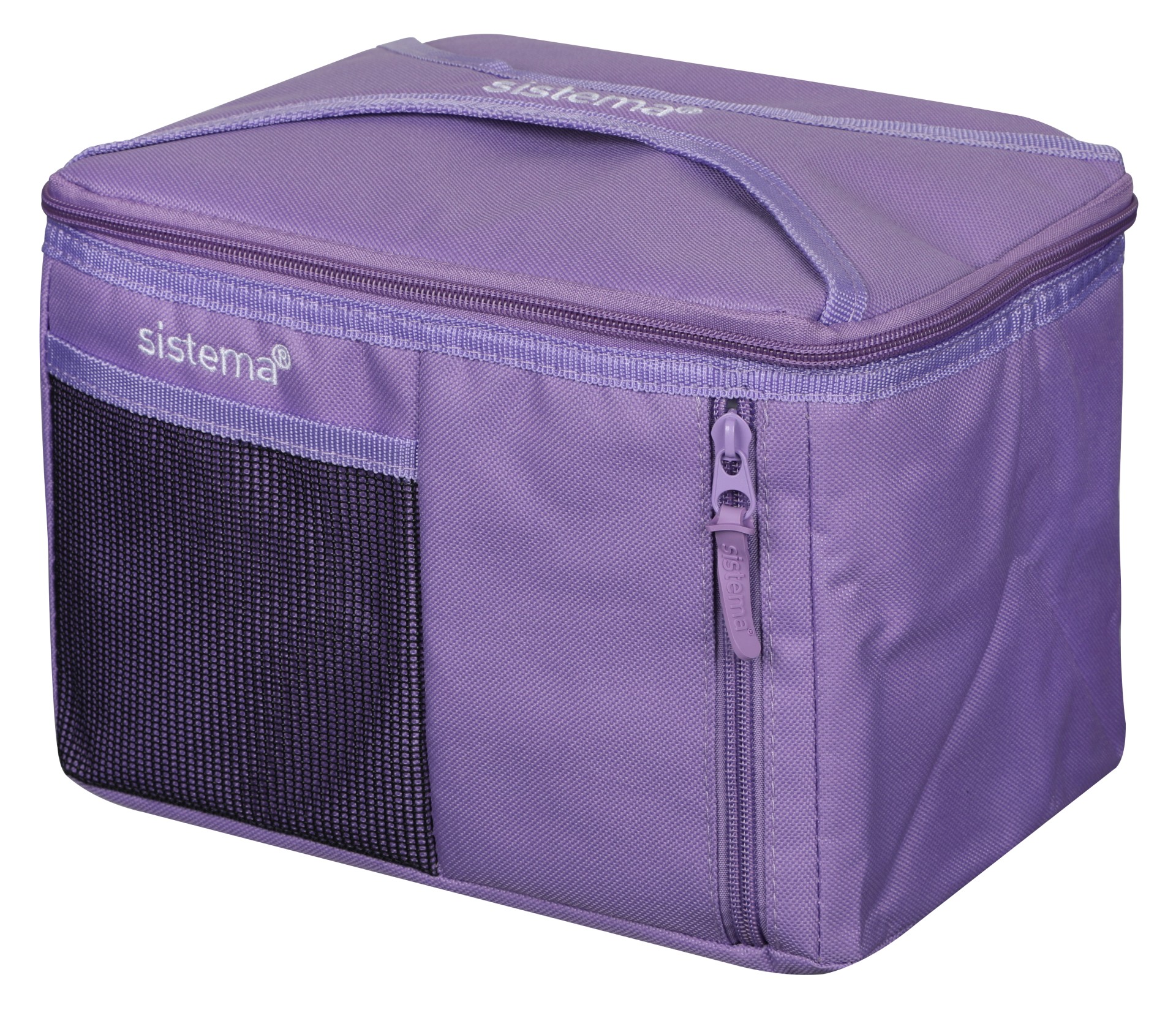 Τσάντα Γεύματος Μοβ Mega Fold Up Cooler Lunch Bag 5.5 lt, Sistema