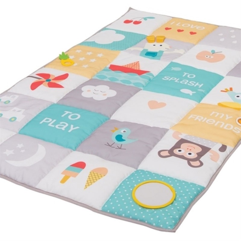 Μεγάλο Χαλάκι Δραστηριοτήτων Ι Love Big Mat-Soft Colors, taf toys