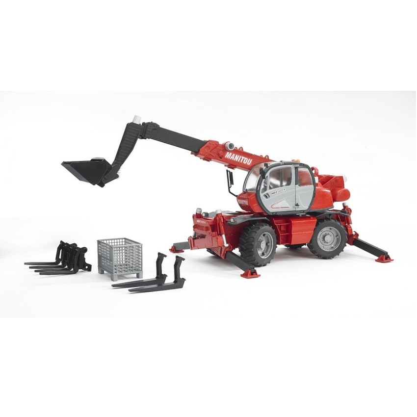 Τηλεσκοπικός Φορτωτής Manitou MRT2150, Bruder