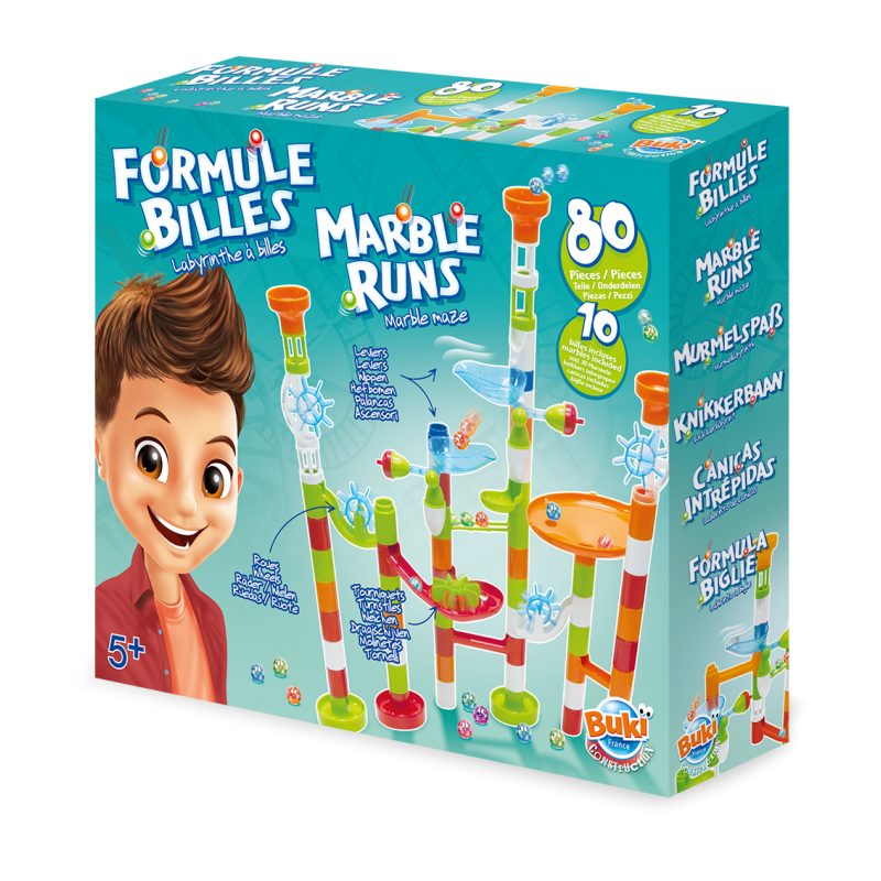 Κατασκευή Διαδρόμου Μπίλιας Marble Run 80ps, Buki France