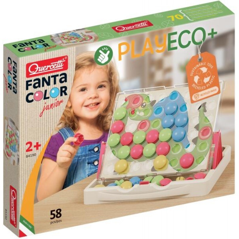 Κατασκευή Καρφάκια Play Eco Fantacolor Junior, Quercetti