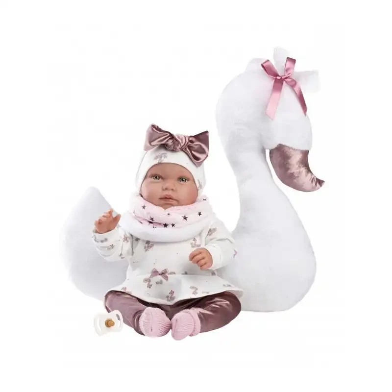 Κούκλα Newborn Κορίτσι Tina 44cm, Llorens