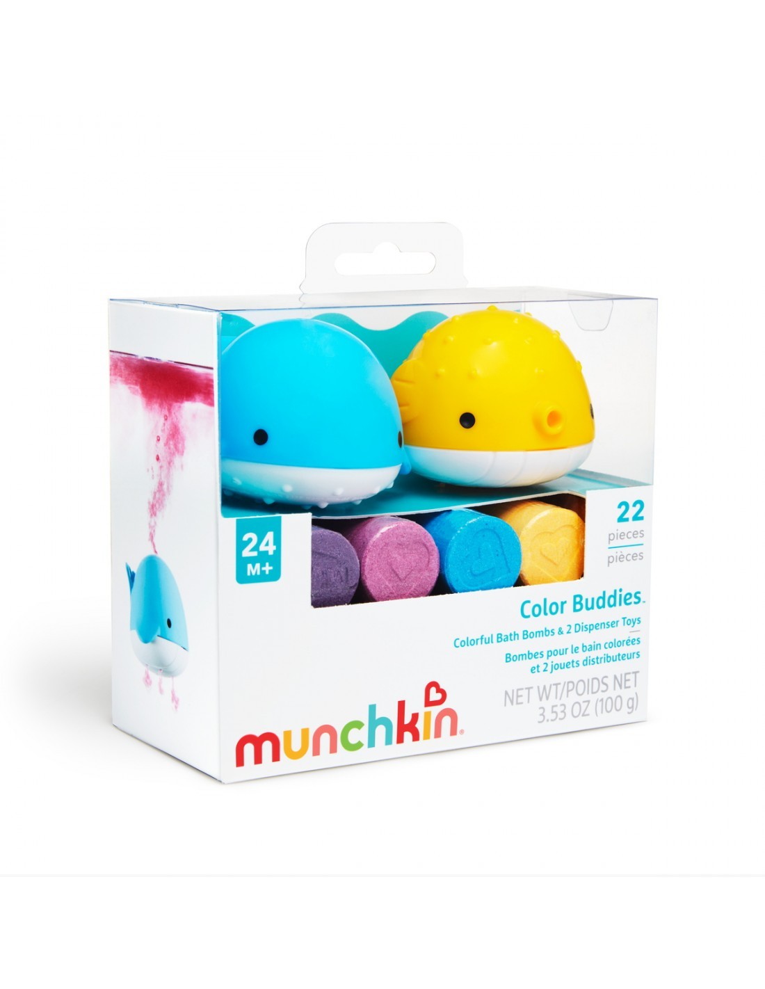 Παιχνίδι Μπάνιου Colour Buddies, munchkin