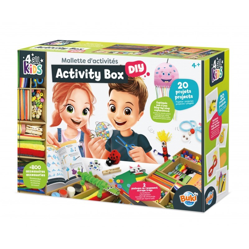 Κουτί Δραστηριοτήτων για Χειροτεχνίες Activity Box, Buki France