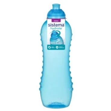 Μπουκάλι Νερού Μπλε Με Στόμιο Twist n Sip 620ml, Sistema