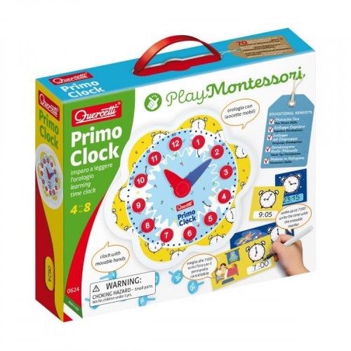 Εκπαιδευτικό Ρολόι Montessori Primo Clock