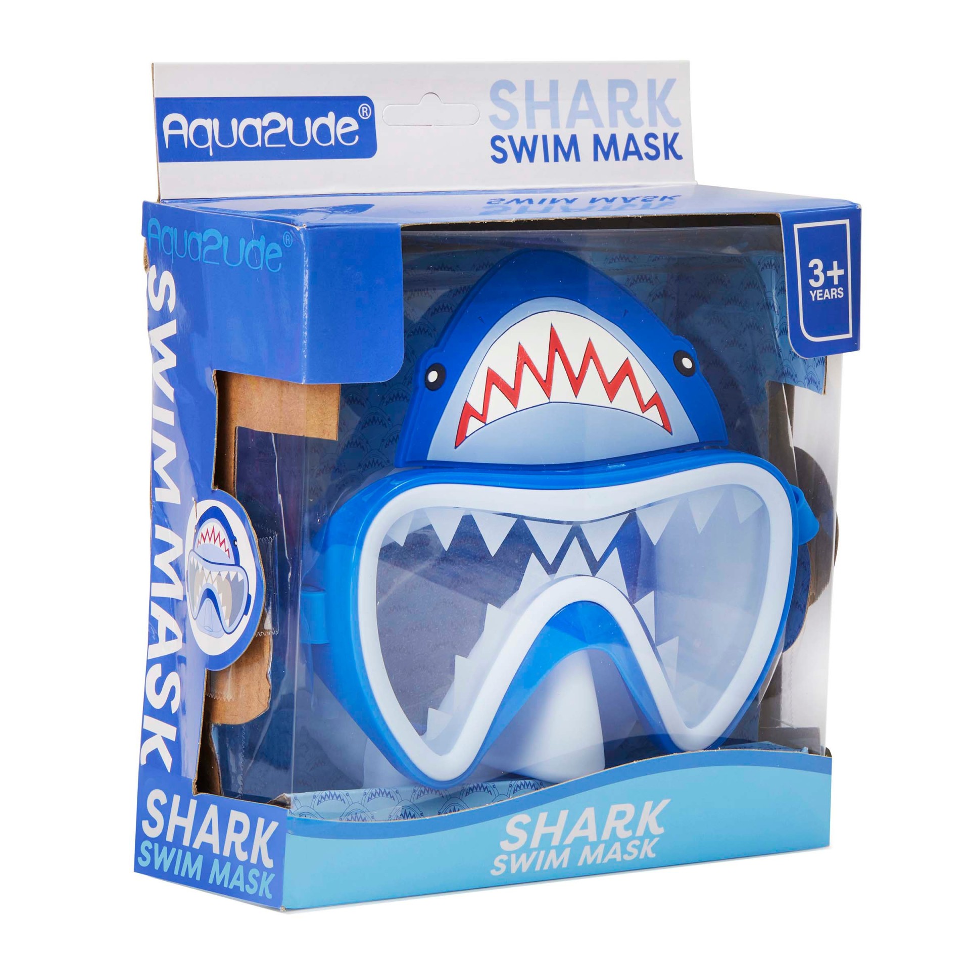 Μάσκα Θαλάσσης Καρχαρίας Shark Silicone, Aqua2ude