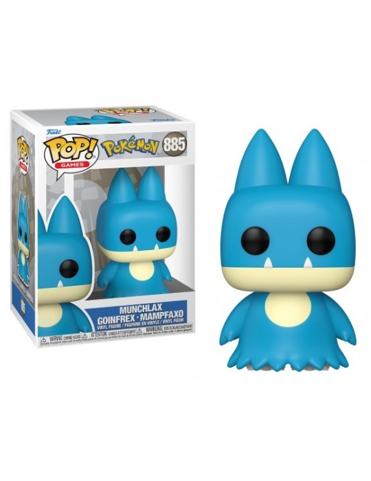 Φιγούρα Munchlax(Goinfrex-Mampfaxo) Pokemon Funko Pop! Games 885