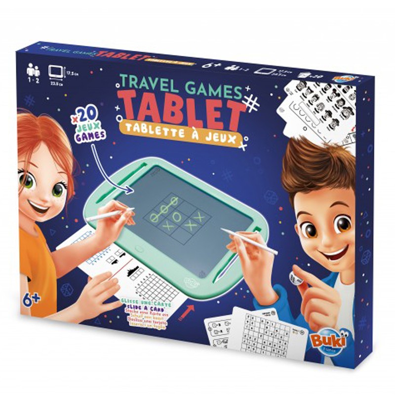 Travel Gaming Tablet 20 Παιχνίδια, Buki France