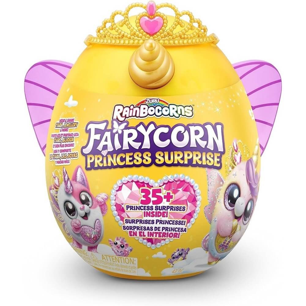 Λούτρινο ΑυγRainbocorns Fairycorn Princess Surprise, zuru