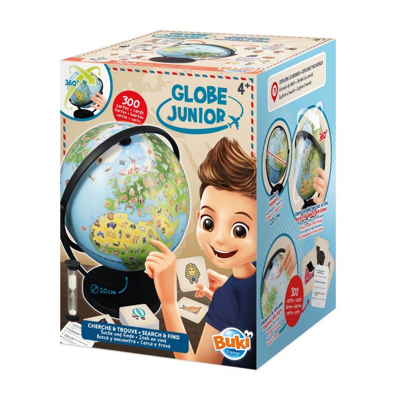 Υδρόγειος Σφαίρα Επιτραπέζιο με Κάρτες Junior Globe, Buki France