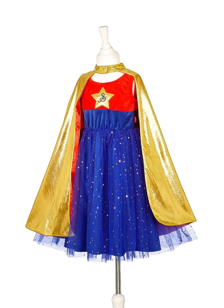 Στολή Φόρεμα Super Hero Girl + κάπα, Souza