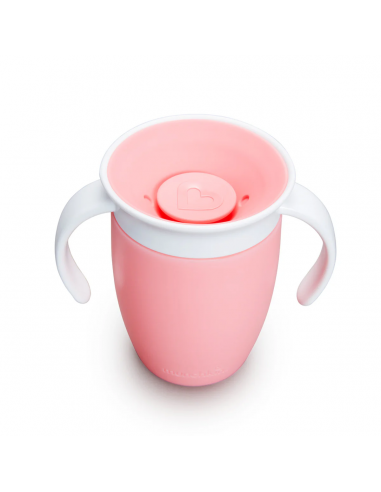 Κύπελλο Νερού Ροζ Miracle 360 Trainer Cup 207ml, Munchkin