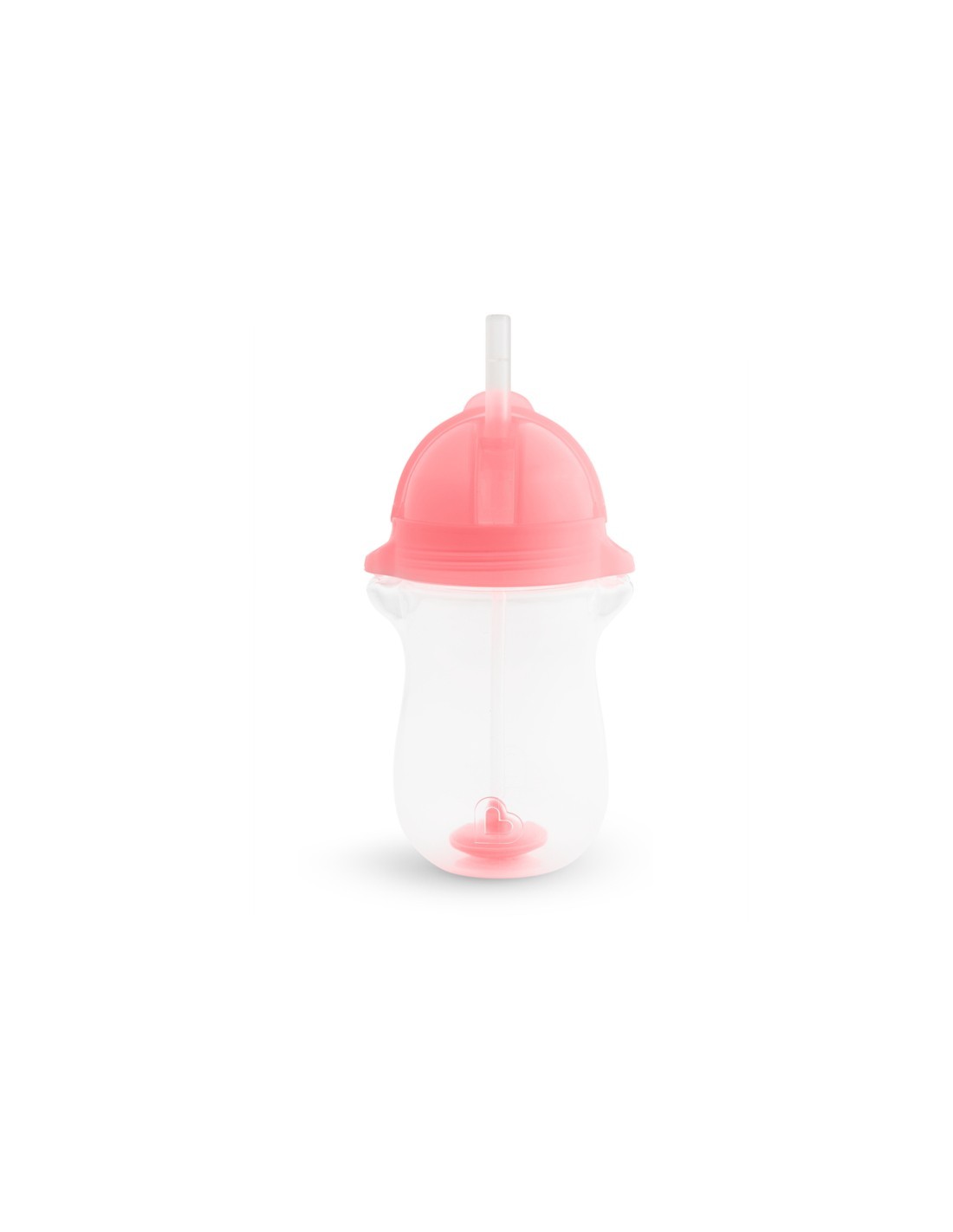 Ποτήρι Νερού Ροζ με Καλαμάκι Tip n Sip Tall 296 ml, munchkin