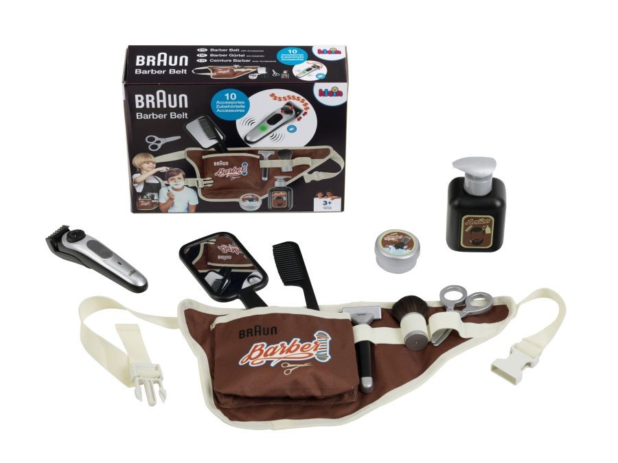 Σετ Κομμωτή με Ζώνη Barber Belt with Accessories Braun, Klein