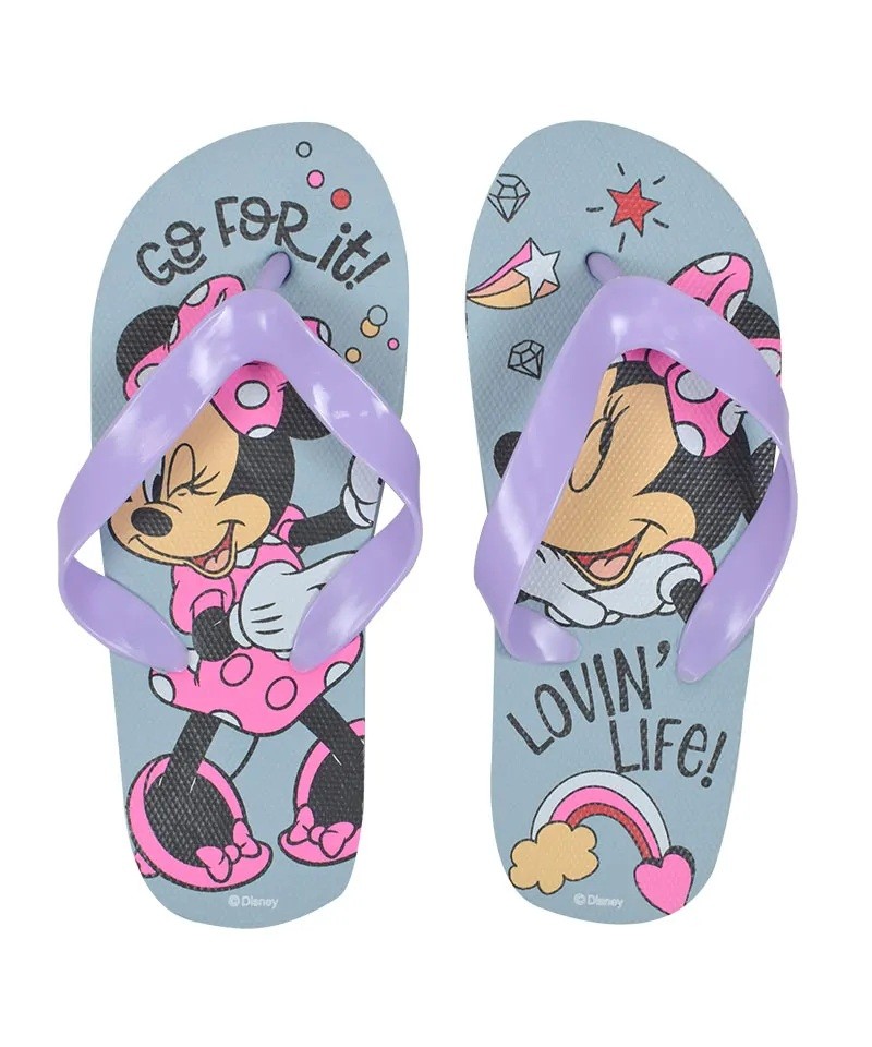Σαγιονάρες Disney Minnie Λιλά 