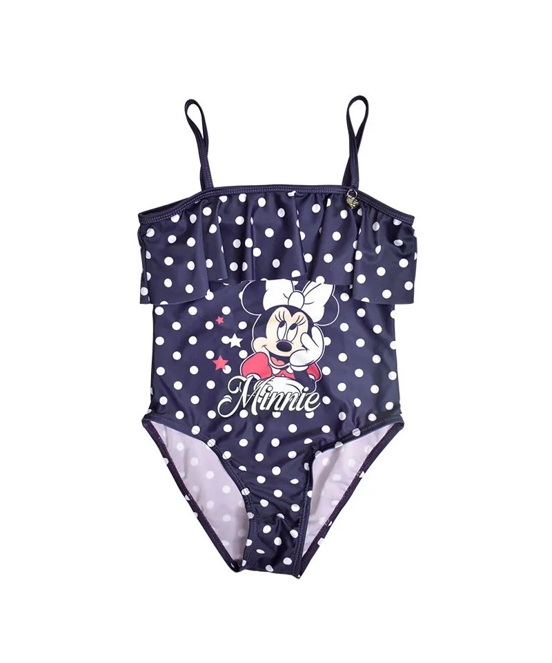 Μαγιό Ολόσωμο Disney Minnie Πουά Μπλε Σκούρο