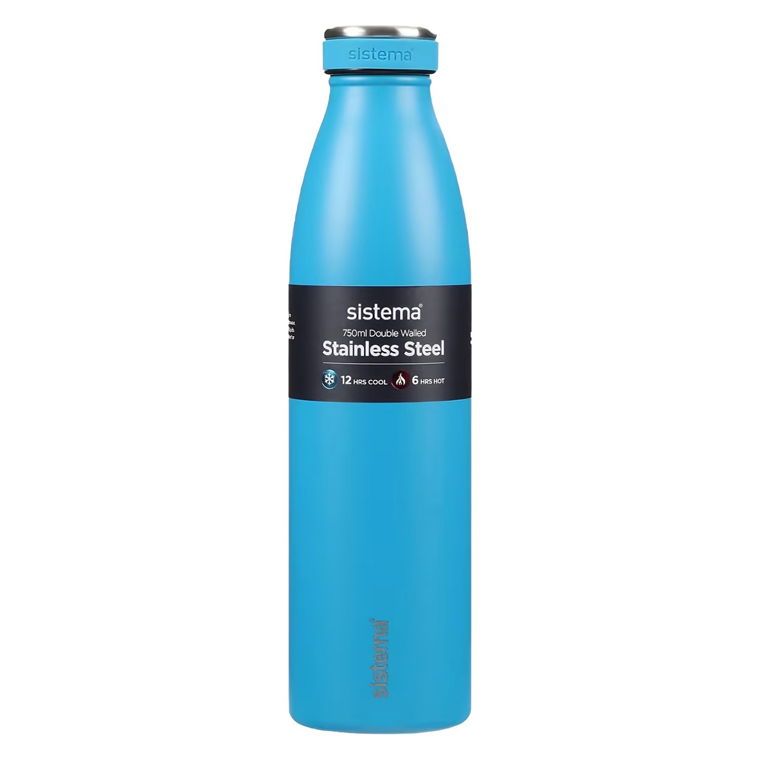 Ανοξείδωτο Μπουκάλι Θερμός Τιρκουάζ 750 ml, Sistema