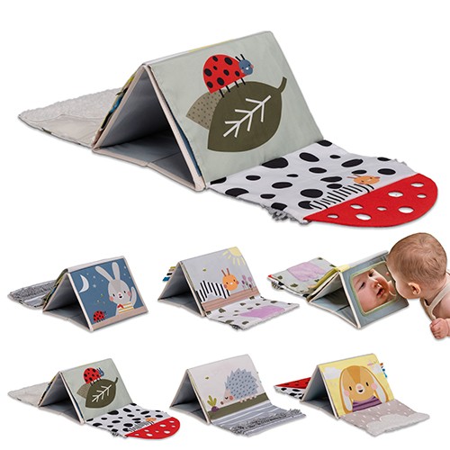 Βιβλίο Δραστηριοτήτων Tummy-Time Sensory Book, Taf Toys