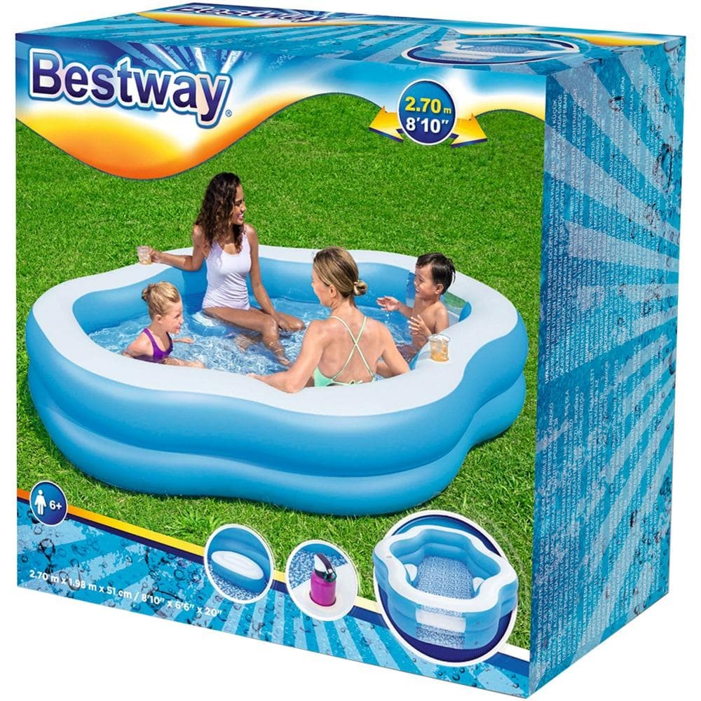 Φουσκωτή Πισίνα Splashview 270x198x51εκ, Bestway